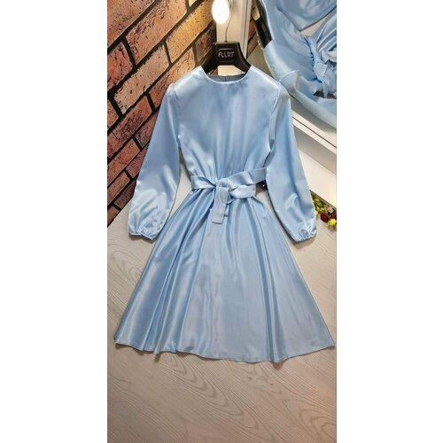 фото Платье вечернее, размер 46, голубой нет бренда