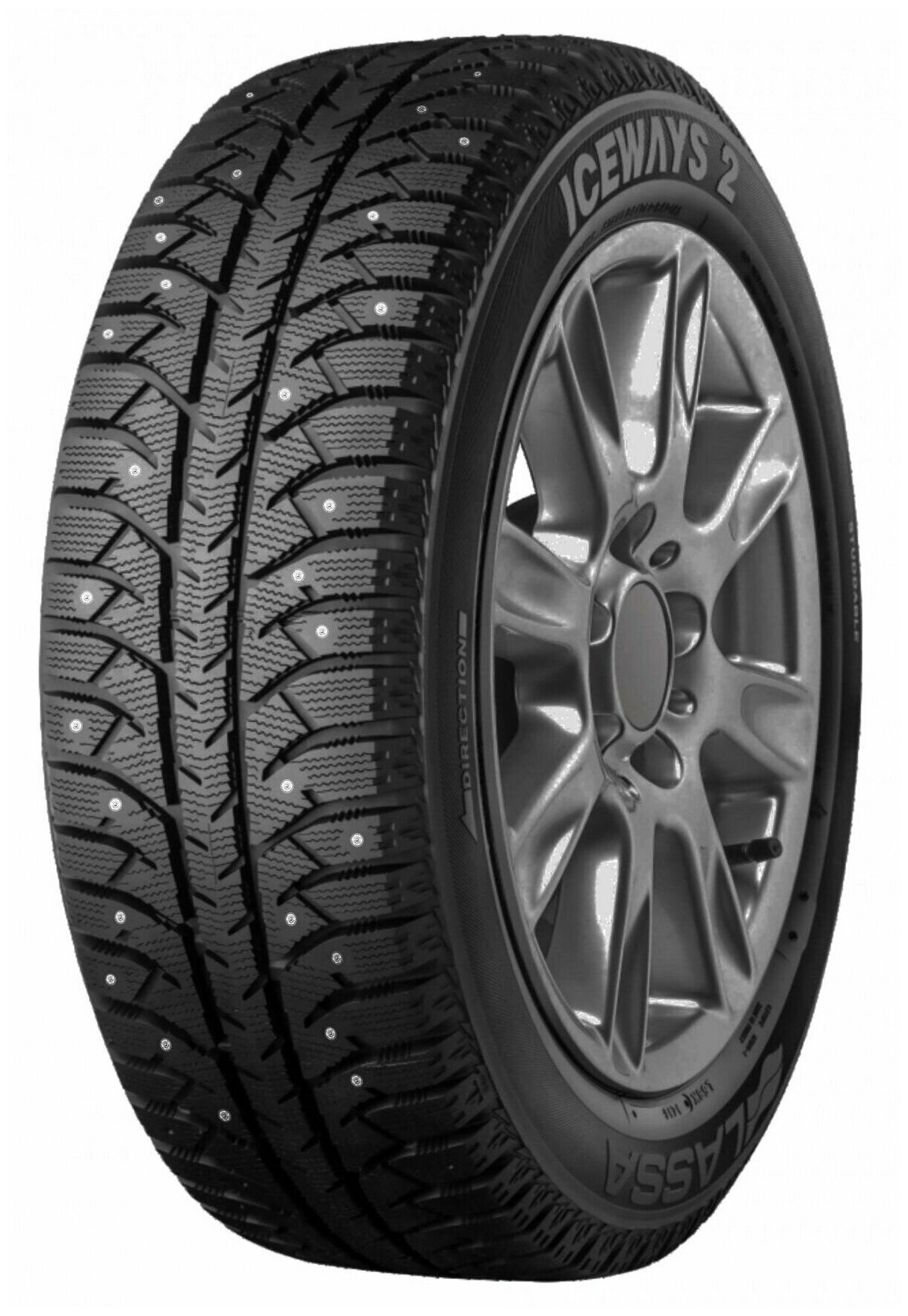 Автомобильная шина Lassa Iceways 2 185/60R15 88T шип.