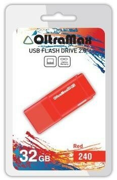 USB флэш-накопитель (OLTRAMAX OM-32GB-240-красный)
