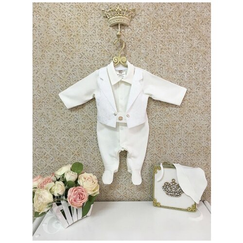 фото Комбинезон на выписку, размер 56-62 её малышество