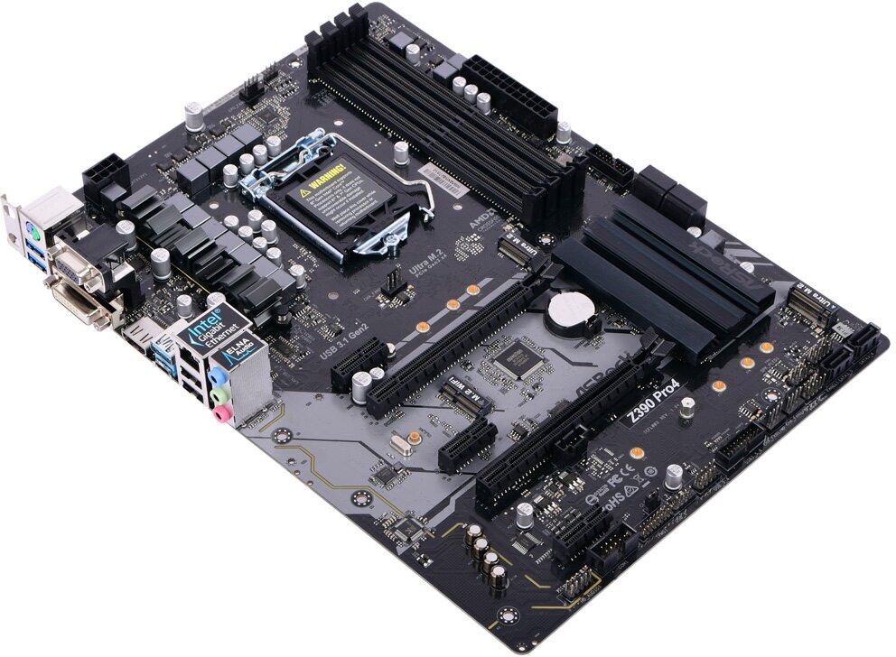 Материнская плата ASRock Z390 Pro4