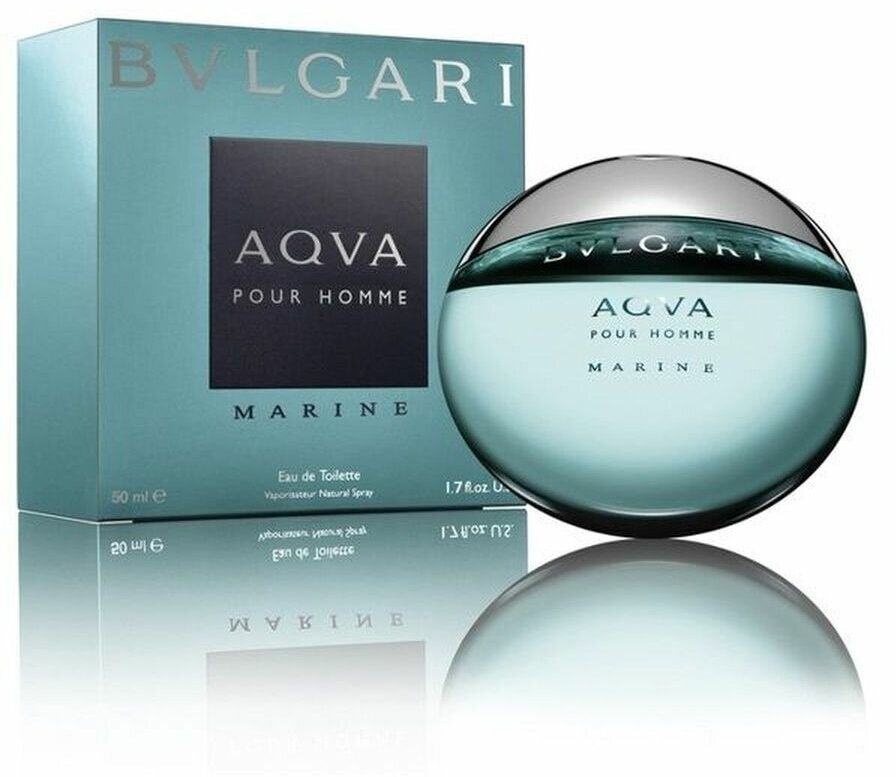 Туалетная вода мужская BvlgaiI Aqua Marine, 50 мл