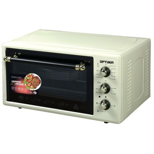 Optima Мини-печь OPTIMA OF-48BR 1600 Вт 48 л 50-300С таймер бежевая 878900₽