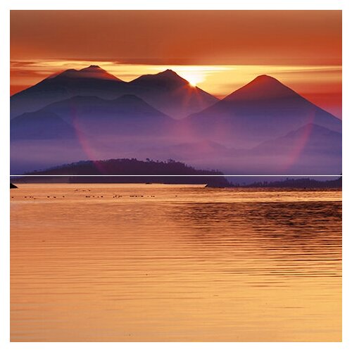 Sunset Панно P2-1D278 40х40 (из 2 плиток)