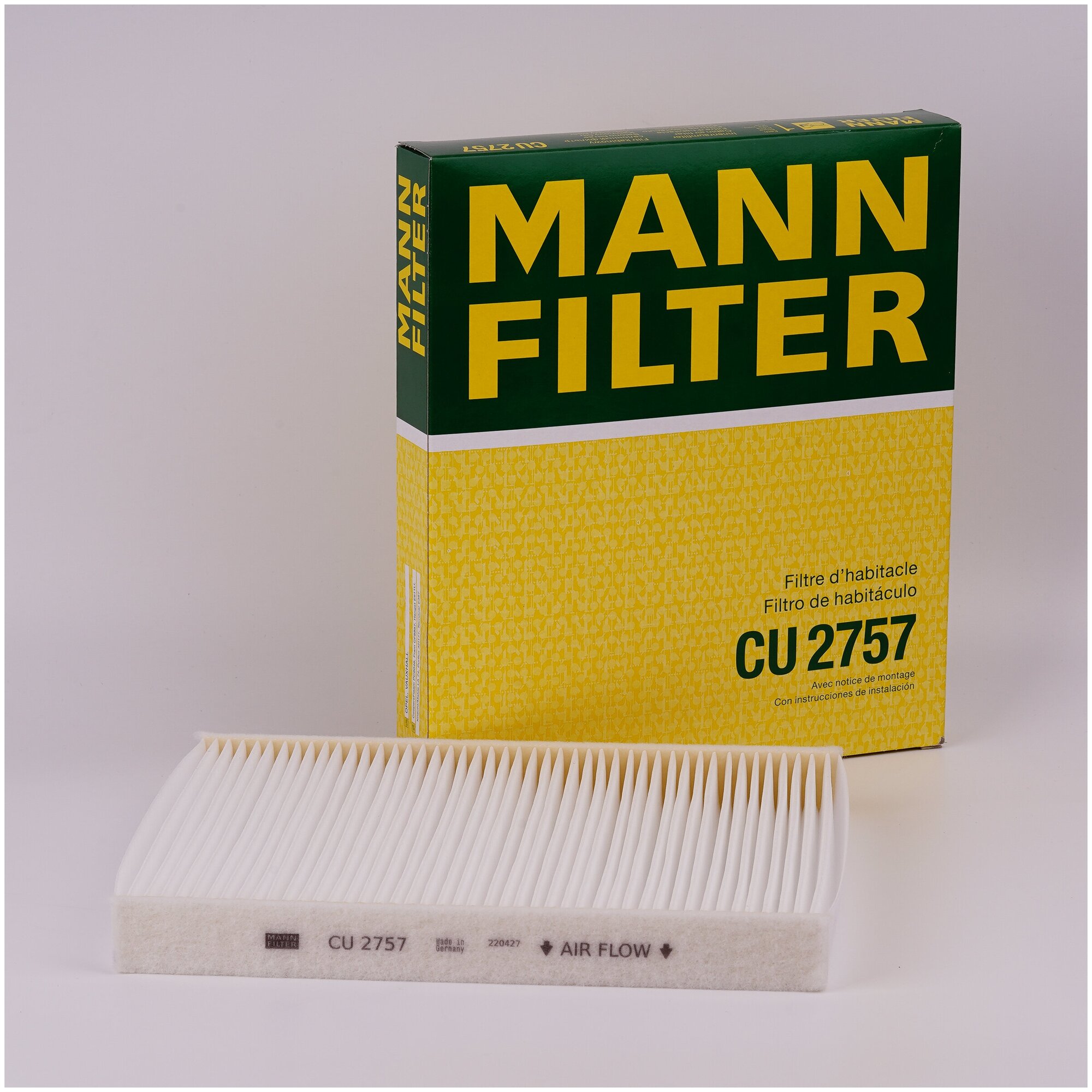 [CU2757] MANN-FILTER Фильтр салона - фото №7