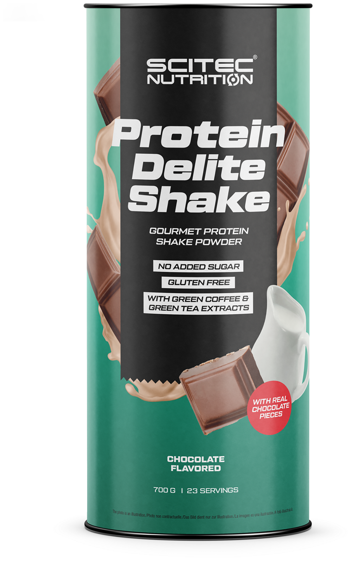 Protein Delite Shake Scitec Nutrition (700 гр) - Шоколад