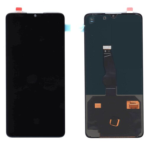 Дисплей (экран) в сборе с тачскрином для Huawei P30 черный (TFT-совместимый) / 2340x1080