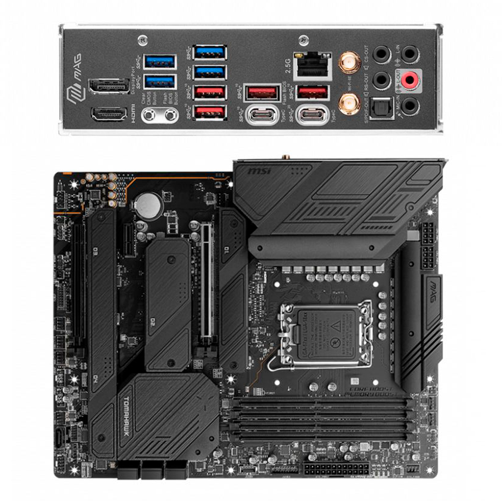 Материнская плата MSI MAG Z790 TOMAHAWK WIFI DDR4, Soc-1700, Intel Z790, ATX - фото №4