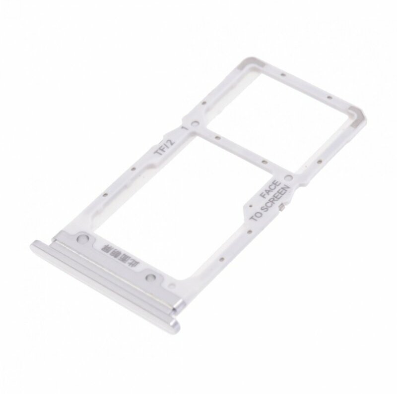 Держатель сим карты (SIM) для Xiaomi Mi CC9 белый