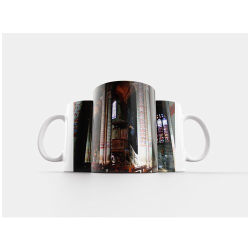фото Кружка "клеть, витраж, церковный интерьер" 320 мл lotsprints