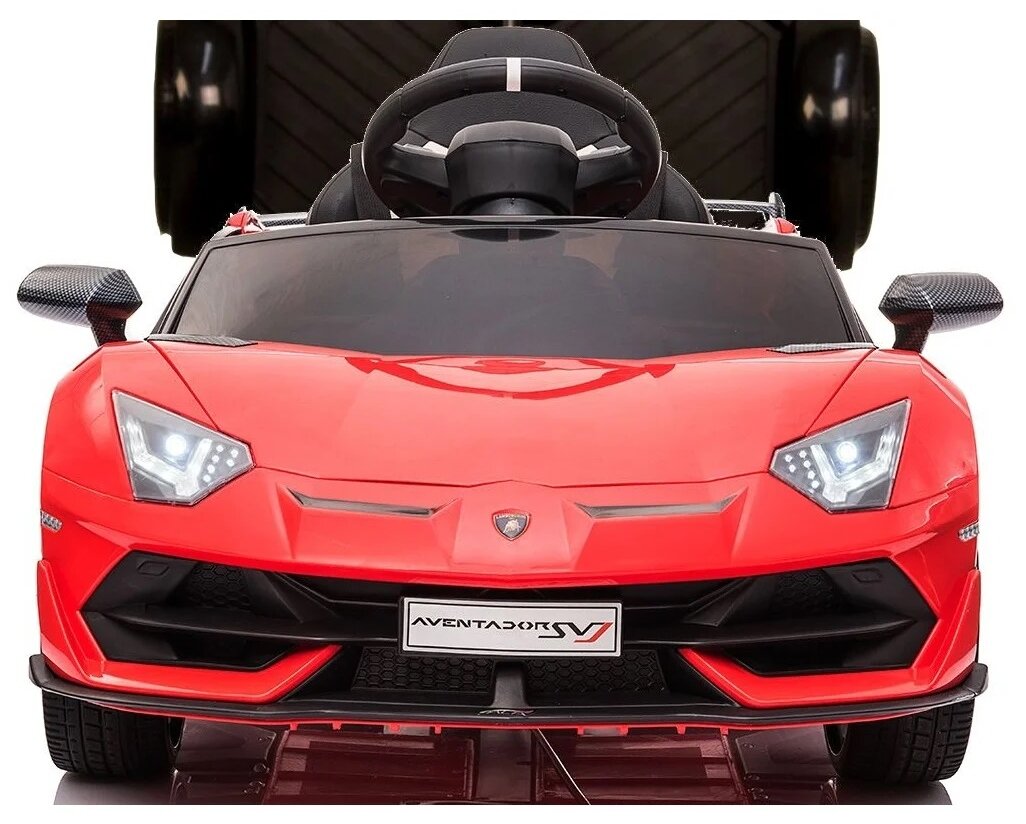 RiverToys Автомобиль Lamborghini Aventador SVJ A333MP-A, красный