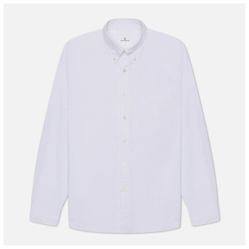 фото Мужская рубашка uniform experiment sleeve paneled big b.d. белый, размер s