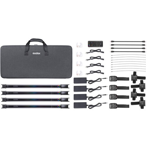 Комплект осветителей Godox TL604 4х18 Вт 2700-6500К 6870000₽
