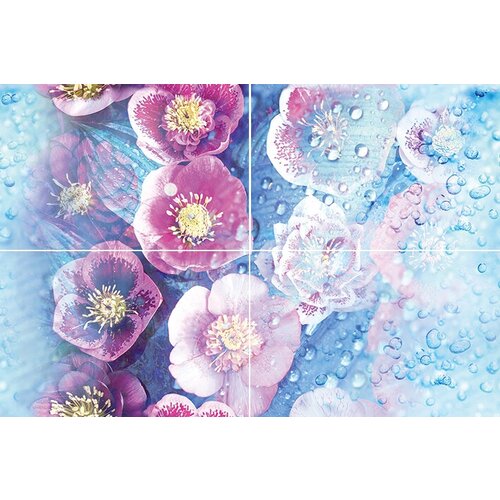 Waterfall P4D244 Панно из 4-х плиток 60х40