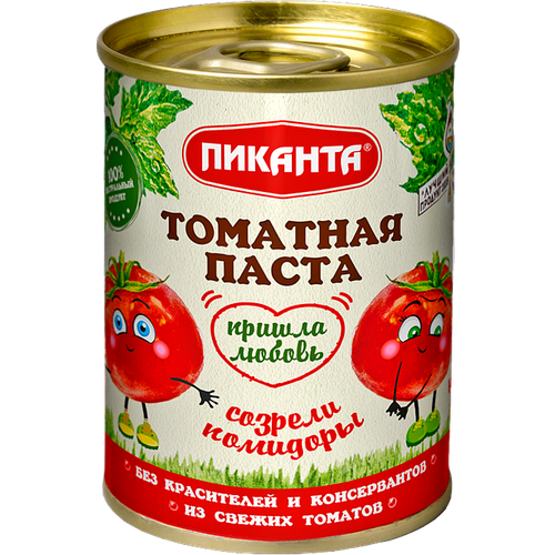 Упаковка из 20 штук Паста томатная Пиканта 140г