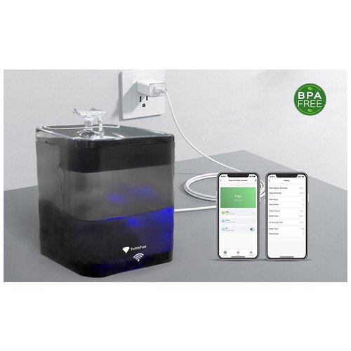 Автоматическая поилка с wi-fi TuttoTuo, 2,2л