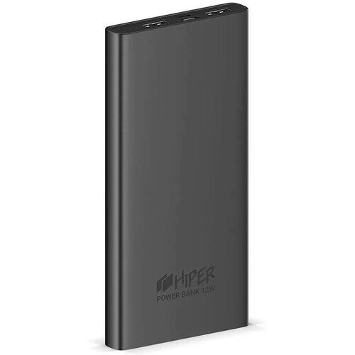Внешний аккумулятор Power Bank HIPER 10000мAч темно-серый 229000₽