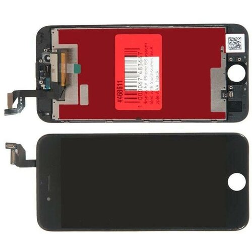 Дисплей для iPhone 6S в сборе с тачскрином для Apple AAA, black [RocknParts] дисплей для iphone 6s в сборе с тачскрином черный zeedeep premium