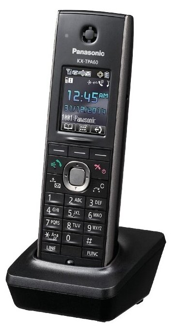 Трубка Panasonic KX-TPA60RUB черный - фотография № 2