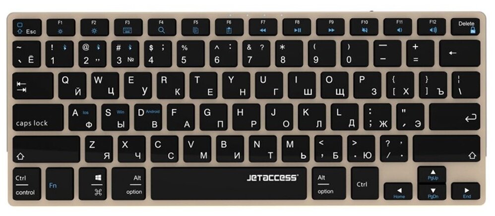 Jet A Jetaccess Slim Line K2 BT золотой