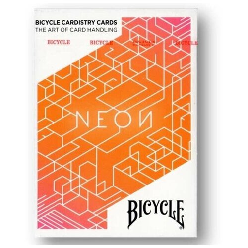 Карты Bicycle Neon Orange