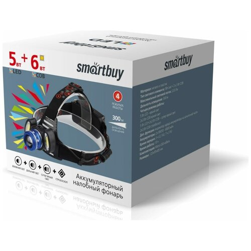 Налобный фонарь Smartbuy SBF-HL028 налобный фонарь smartbuy sbf hl028