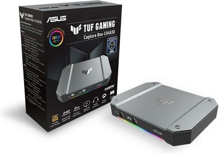 Устройство видеозахвата Asus TUF Gaming Capture Box CU4K30 (90YM00H0-B0EA00)