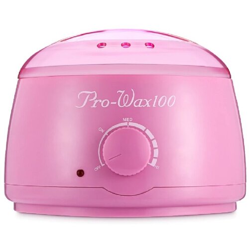 Электронагреватель воскоплав для банки 400 мл. Розовый Pro-Wax100
