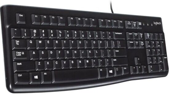 Клавиатура Logitech K120 USB Black (920-002583)