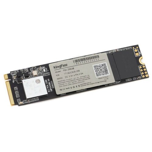 SSD NVME диск 256Gb M.2 KingFast F8N TLC 1876/652/s(2321DCS25BF-256), новый