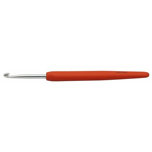 набор алюминиевых крючков maxwell colors с эргономичной ручкой 2 0 6 0мм Крючок для вязания с эргономичной ручкой Knit Pro Waves 4 мм