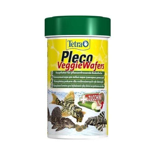 корм для рыб tetra pleco veggie wafer основной 250 г Tetra (корма) Корм для сомиков Pleco Veggie Wafers 198951 | 620878 0,042 кг 36327 (2 шт)