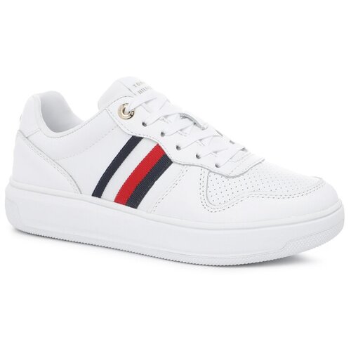 Кроссовки TOMMY HILFIGER FW0FW05550 женские, цвет белый, размер 39