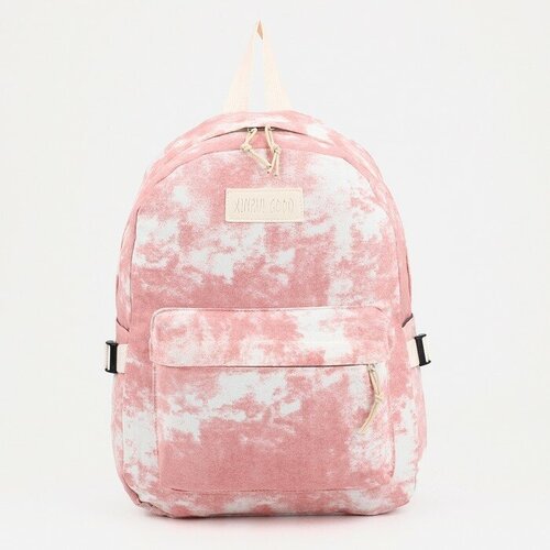 Рюкзак на молнии, наружный карман, цвет розовый рюкзак на молнии наружный карман цвет розовый