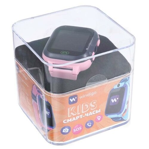 Windigo Детские смарт-часы Windigo AM-15 144 128x128 SIM 2G LBS камера 008 Мп розовые 296000₽
