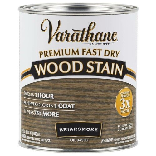 Морилка - Масло Для Дерева Varathane Premium Fast Dry Wood Stain шиповник 0,236л