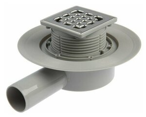 Встраиваемый <b>трап</b> <b>для</b> <b>душа</b> ZEISSLER BAD661002 Предназначен <b>для</b> приема и отвода сточных вод в систему