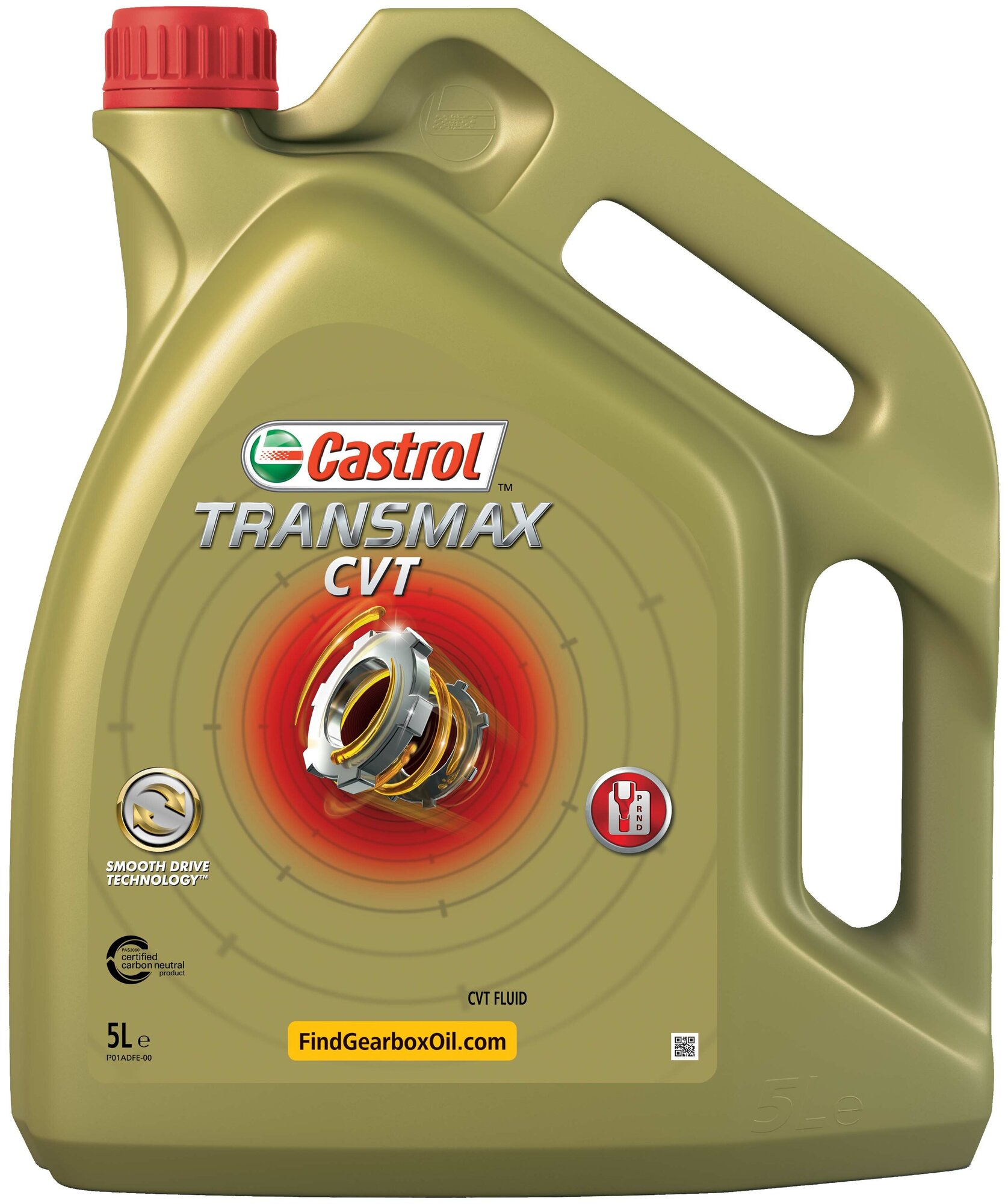 Castrol 15D979 Масло трансмиссионное Transmax CVT 5 л