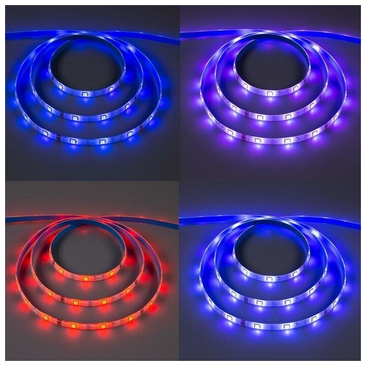 Светодиодная лента Ecola PRO 5 м, IP20, SMD5050, 30 LED/м, 7.2 Вт/м, 12 В, RGB - фотография № 7