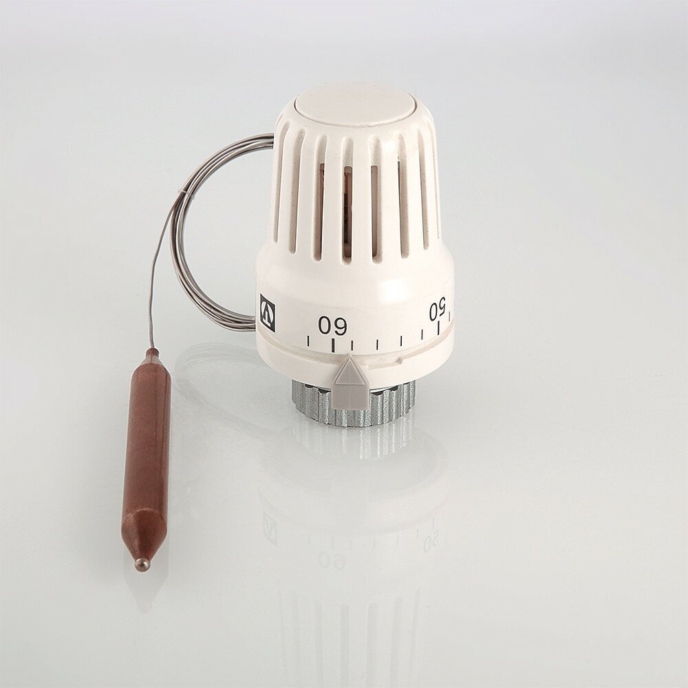 Термостатическая головка Valtec с выносным погружным датчиком температуры VT.3011.0.0 - фото №8