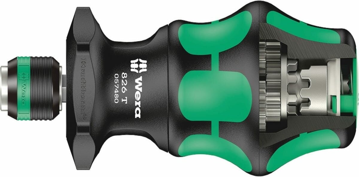 Рукоятка WERA 826 T Kraftform Turbo, 146мм [we-057480] - фото №3