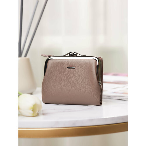 Кошелек Jetson, фактура матовая, гладкая, пудра