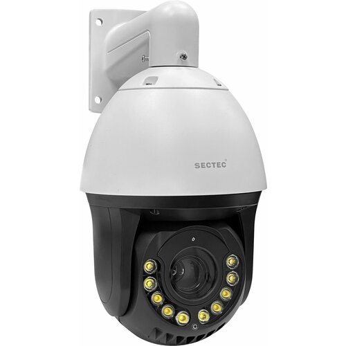 Уличная поворотная IP SONY STARVIS COLORVU камера видеонаблюдения с 36-кратным оптическим зумом и автофокусом слот для карты памяти микрофон SECTEC IPPTZ094KPOE150 Блок питания в комплекте 5610000₽