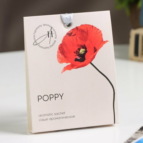 Саше ароматическое Spring Poppy мак бергамот амбра 10 г 376₽