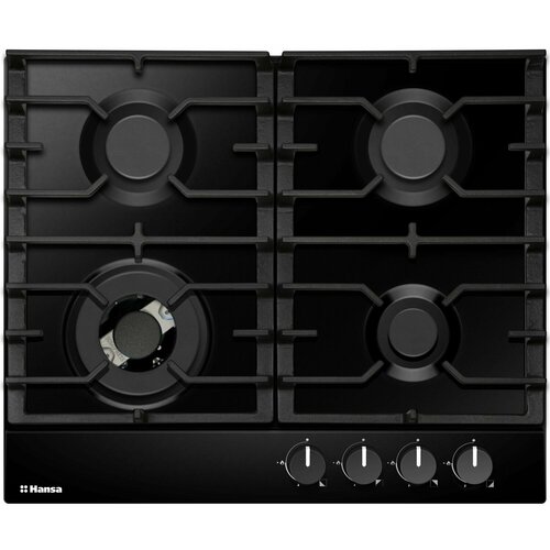 Газовая поверхность Hansa BHGS611839 черный 59 см автоподжиг газ-контроль WOK 1999000₽