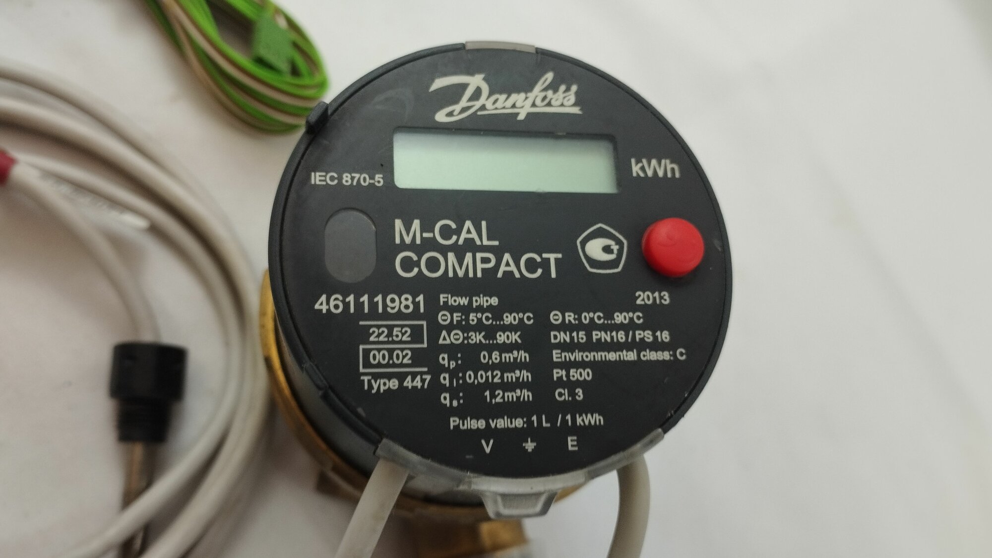 087G5400P Теплосчетчик механический типа M-Cal Compact