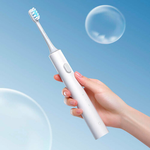 Электрическая зубная щётка Xiaomi Mijia Toothbrush T301 MES605 с зарядной док-станцией Цвет белый 294500₽
