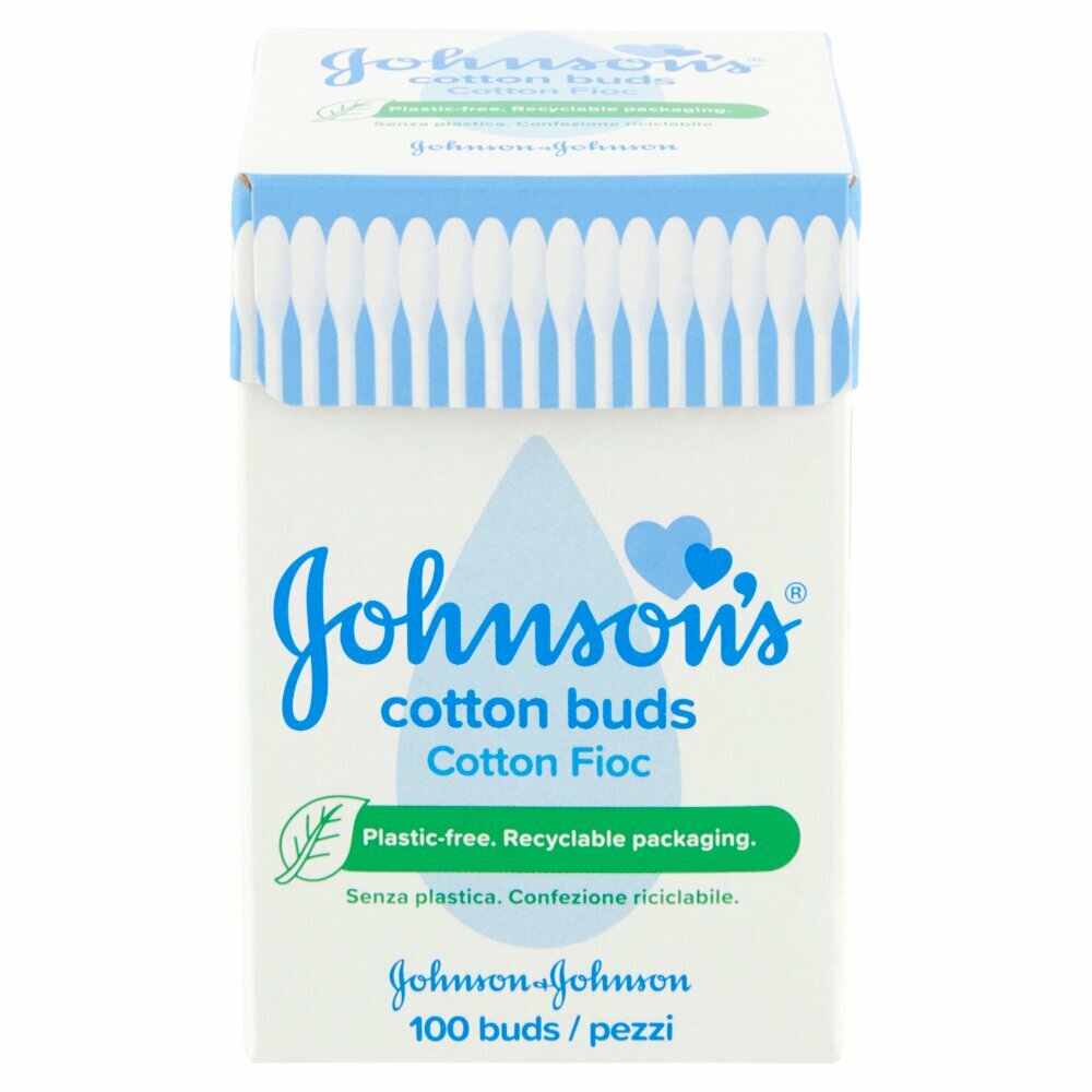 Ватные палочки johnson's baby 100 шт.