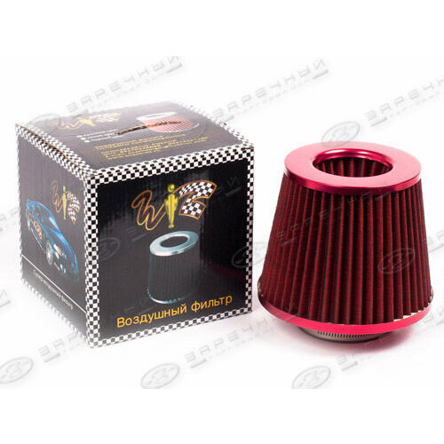 Фильтр воздушный нулевого сопротивления красный 2074₽