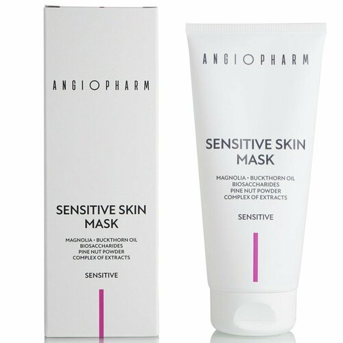 Восстанавливающая маска для чувствительной кожи лица 75 мл 200 мл Ангиофарм Angiopharm 75 мл 2449₽